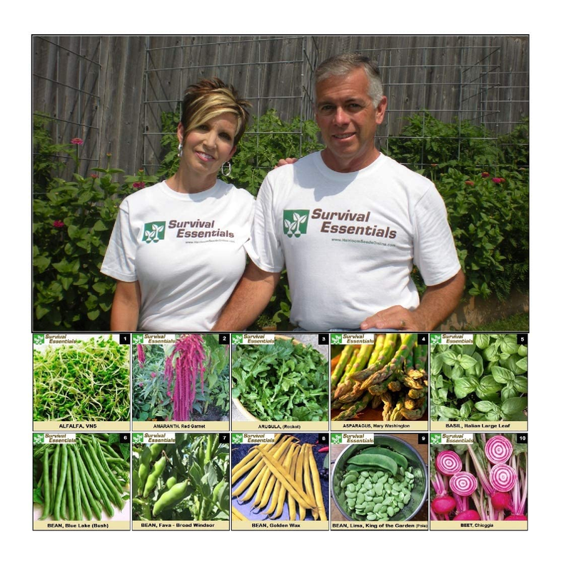 Heirloom Seed Bank, Survival Vegetable Seeds