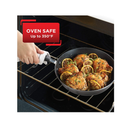 T-fal Signature Nonstick Dishwasher Safe Cookware Set| 12-Piece Color Black