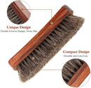 TAKAVU 6.7" Horsehair Shoe Shine Brush