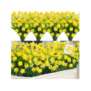 TURNMEON Artificial Flowers For Outdoor Decoration| Spring Summer Decoration | UV Resistant | Pot | Home Garden Decoration | 20 Packs