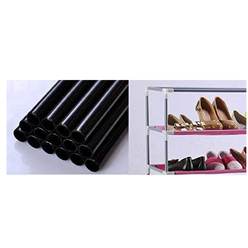 TXT&BAZ 27 Pairs Easy Tool-Free Assembly Boot Shelves