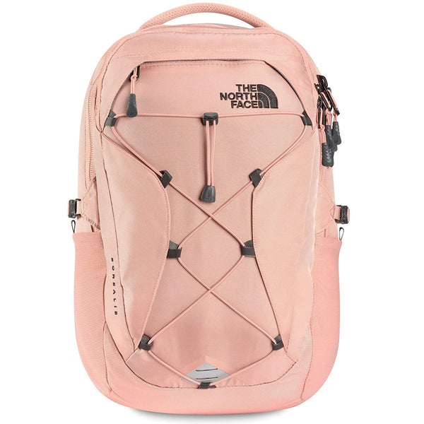 north face borealis backpack pink clay The Women's Commuter Laptop - Everyday Travel Bag, Laptop Sleeve, Reflective Details, Moss Dark Heather/Gardenia White-NPF, One Size With a modern refresh Northface book bag found at