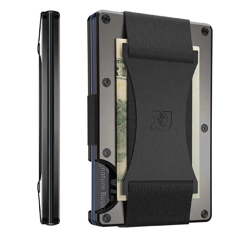 The Ridge Minimalist Slim Wallet For Men RFID Blocking Front Pocket Cr The Ridge Minimalist Slim Wallet For Men RFID Blocking Front Pocket Cr