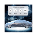 Thick PE Plastic Disposable Car Cover With Elastic Band