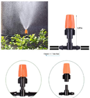 Three Way Atomizing Nozzle | Adjustable Garden Irrigation Nozzle