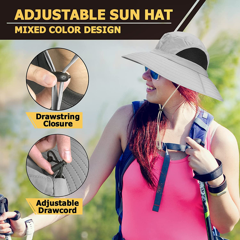 Camoland Summer Upf 50+ Sun Hat Women Men Waterproof Bucket Hats