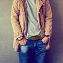 Timberland Men's Casual Leather Belt | Color Brown