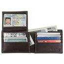 Timberland Men's Leather RFID Blocking Passcase Security Wallet