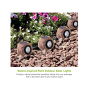 Timeflies Solar Powered Garden Lights Outdoor Decorative Waterproof LED Spotlight