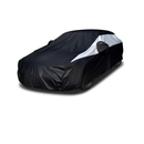 Titan Jet Black Poly 210T Car Cover for Sedans 186-202| Fits Camry Accord and More