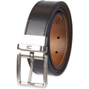 Tommy Hilfiger Men's Reversible Belt | Black/Tan Logo