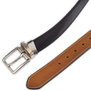 Tommy Hilfiger Men's Reversible Belt | Black/Tan Logo