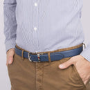 Tommy Hilfiger Men's Reversible Belt | Navy/White