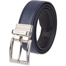 Tommy Hilfiger Men's Reversible Belt | Navy/Black Silver