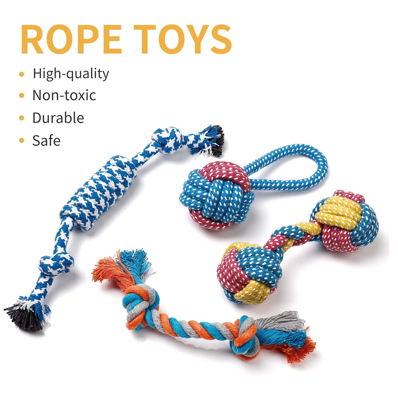 Toozey Puppy Toys for Small Dogs  7 Pack Small Dog Toys