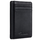 Travelambo Front Pocket Minimalist Leather Slim Wallet