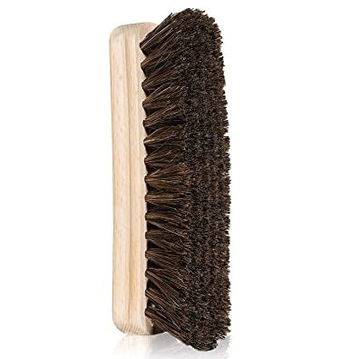 Trolleycar | 6” Large Horsehair Shoe Shine Brush for Shoes