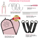 Tru Prodkts Dog Grooming Hammock Puppy Grooming Kit for Fur