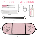 Tru Prodkts Dog Grooming Hammock Puppy Grooming Kit for Fur