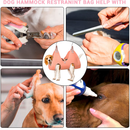 Tru Prodkts Dog Grooming Hammock Puppy Grooming Kit for Fur