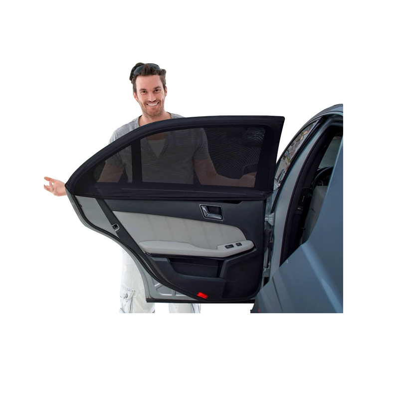 Tuoro Car Side Window Sunshade | Universal Fit Stretch Mesh Guard