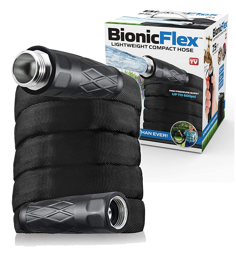 Ultra-Durable | Lightweight 25' Bionic Flex Garden Hose