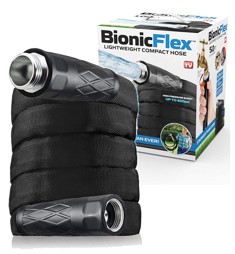 Ultra-Durable, Lightweight 50' Bionic Flex Garden Hose