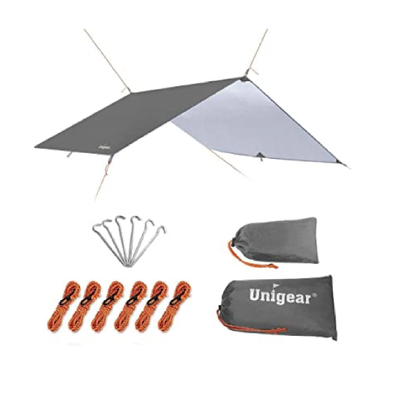 Unigear Hammock Rain Fly Waterproof Tent Tarp |  Waterproof Lightweight for Camping