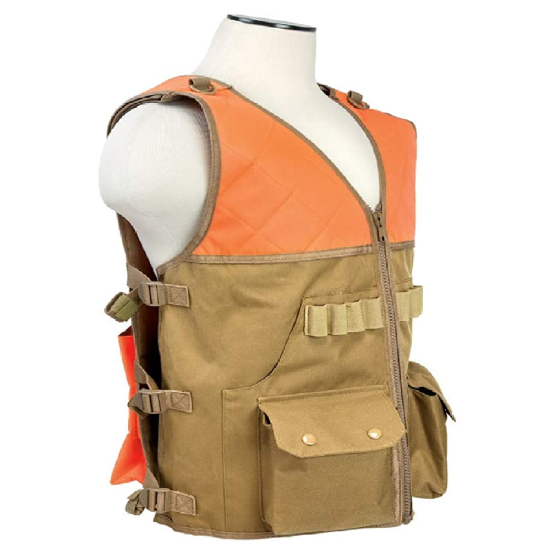 VISM NC Star CHV2942TO NcStar | Hunting Vest | Bright Orange And Tan