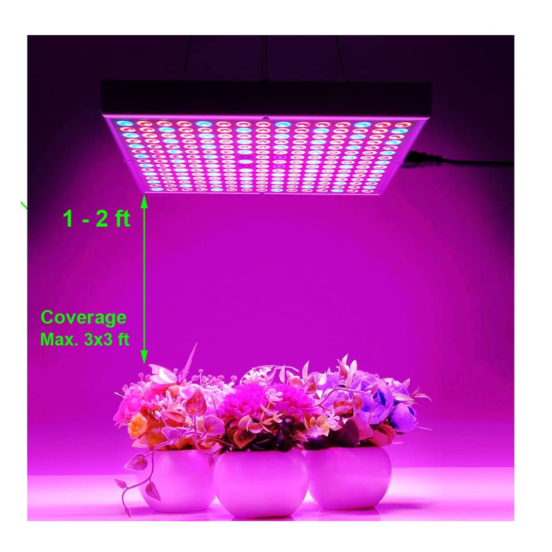 Venoya 75W LED Grow Light for Indoor Plants Growing Lamp 225 LEDs UV IR Red Blue Full Spectrum 