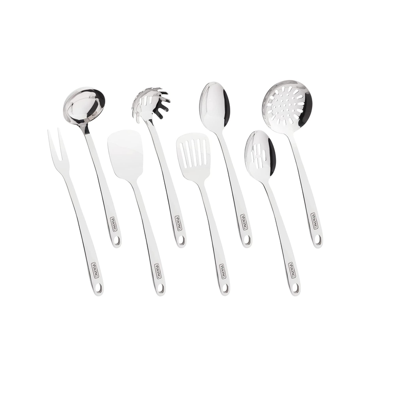 Viking Culinary 8pc Stainless Steel Utensil Set Silver (40129-9988G)