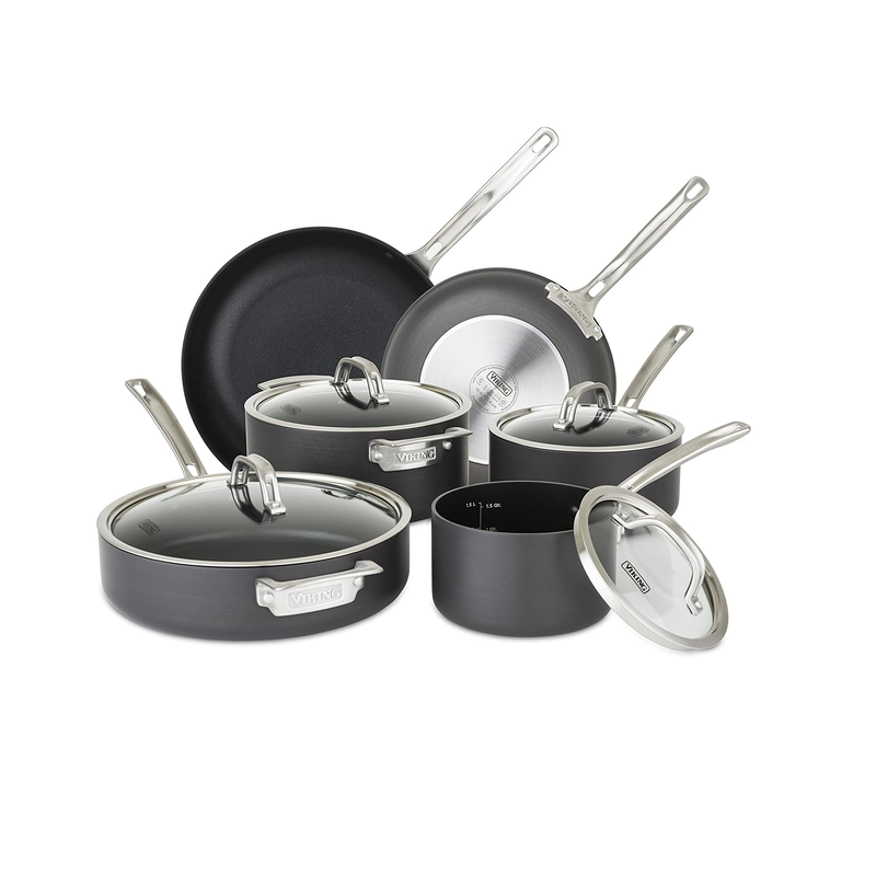 Viking Culinary Hard Anodized Nonstick Cookware Set