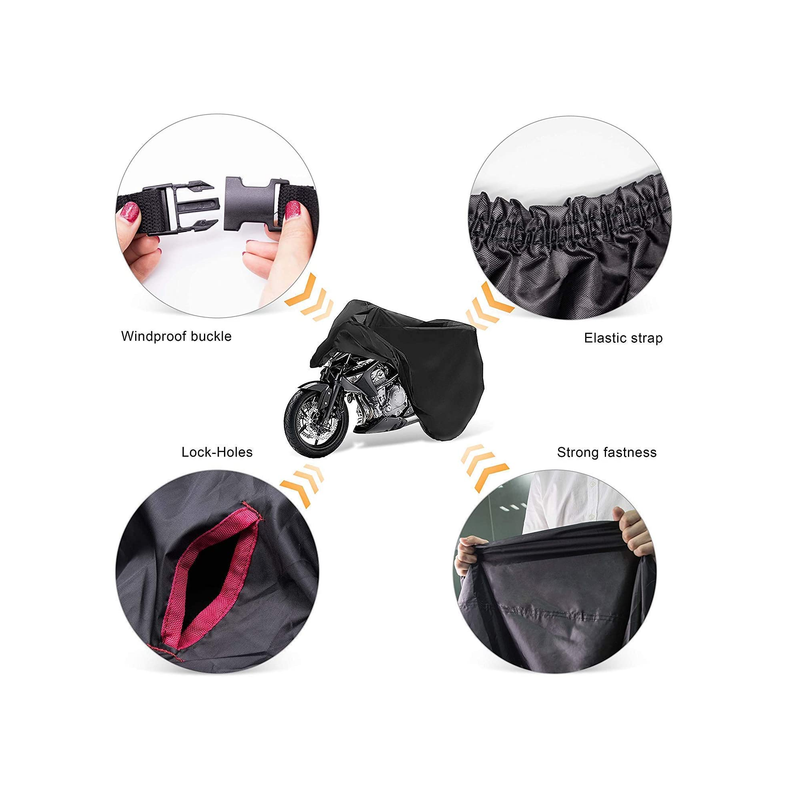 WDLHQC Waterproof Motorcycle Cover | All-Weather Protection