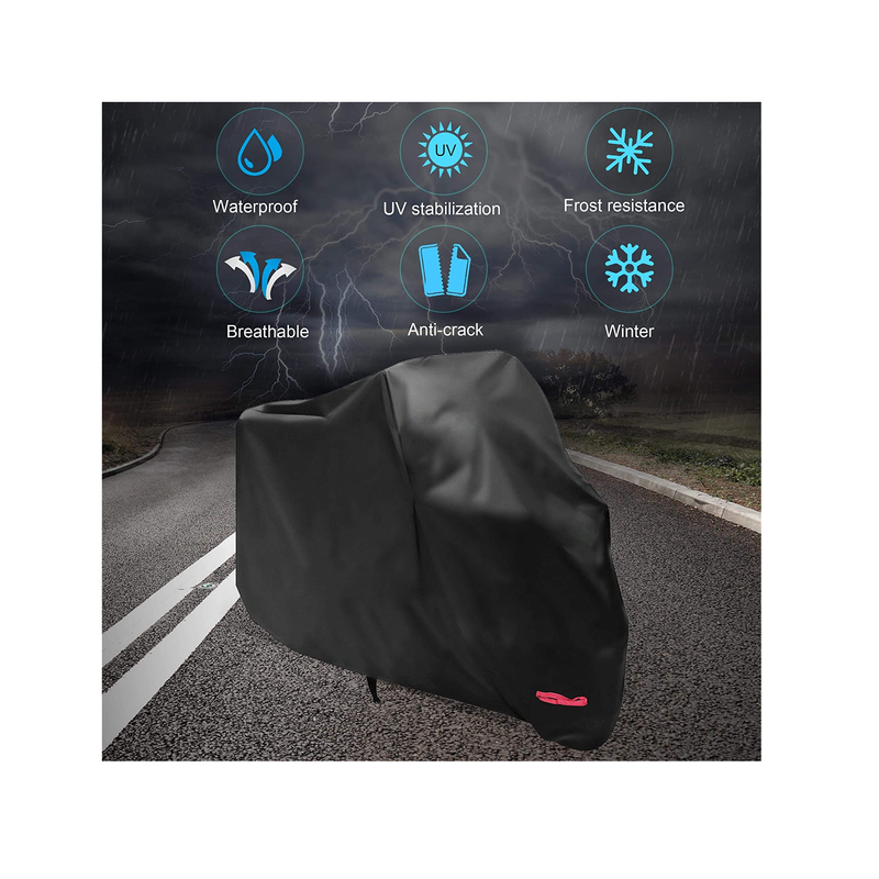 WDLHQC Waterproof Motorcycle Cover | All-Weather Protection