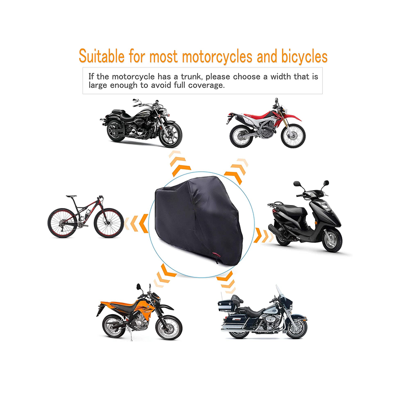 WDLHQC Waterproof Motorcycle Cover | All-Weather Protection