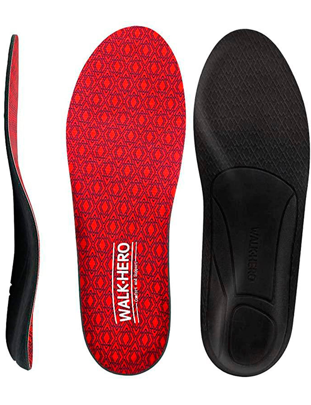 Walk-Hero | Plantar Fasciitis Feet Insoles Arch Supports Orthotics Ins