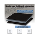 Waterproof Car Rooftop Carrier Bag With 8 Heavy Duty Straps and Buckles