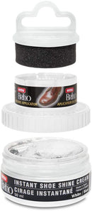 Moneysworth & Best Instant Shoe Shine Cream Kit with Dauber