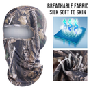 Wtactful Cool & Breathable Camo Face Mask | For Hunting Hiking