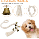 XREE Dog Doorbell for Training Bells for Dogs to Ring to Go Outdoors