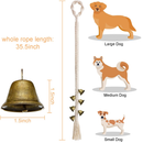 XREE Dog Doorbell for Training Bells for Dogs to Ring to Go Outdoors