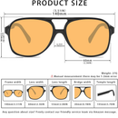 YDAOWKN | Classic Vintage Aviator Sunglasses For Women And Men