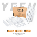 YEFU Plastic Adirondack Chairs | Weather Resistant Patio Chairs