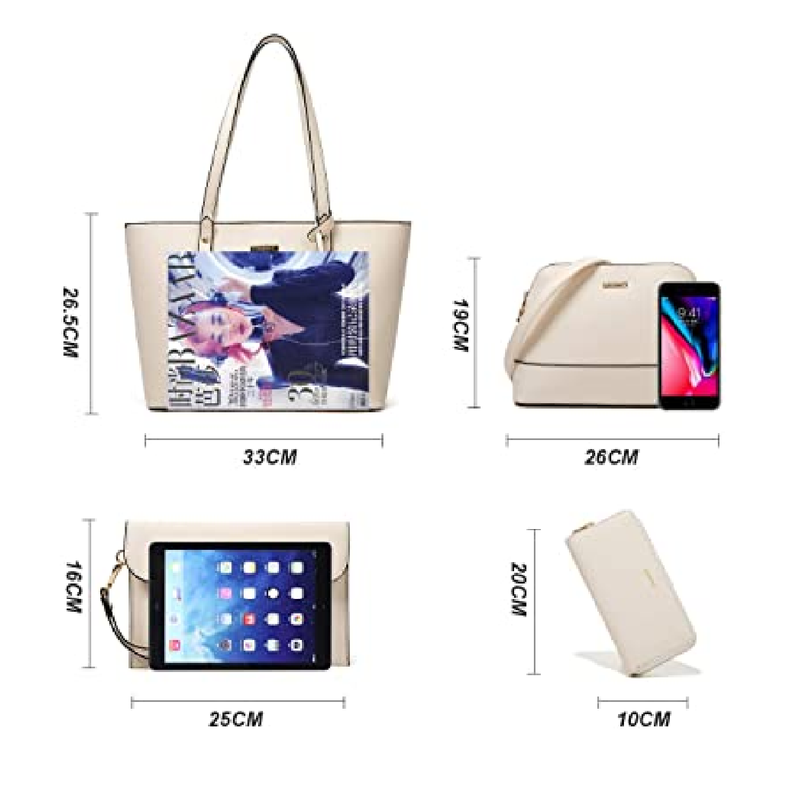 YTL Store Women's Fashion Bags 4 Pieces