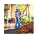 Yangbaga 63" Garden Leaf Rake | Adjustable From 38"-63" | 25 Teeth | Metal For Quick Lawn and Garden Cleanup