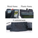 ZATOOTO Car Side Window Sun Shades | Privacy Magnetic Black