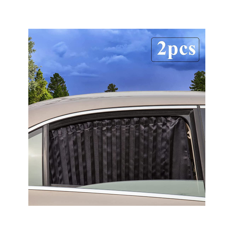 ZATOOTO Car Side Window Sun Shades | Privacy Magnetic Black