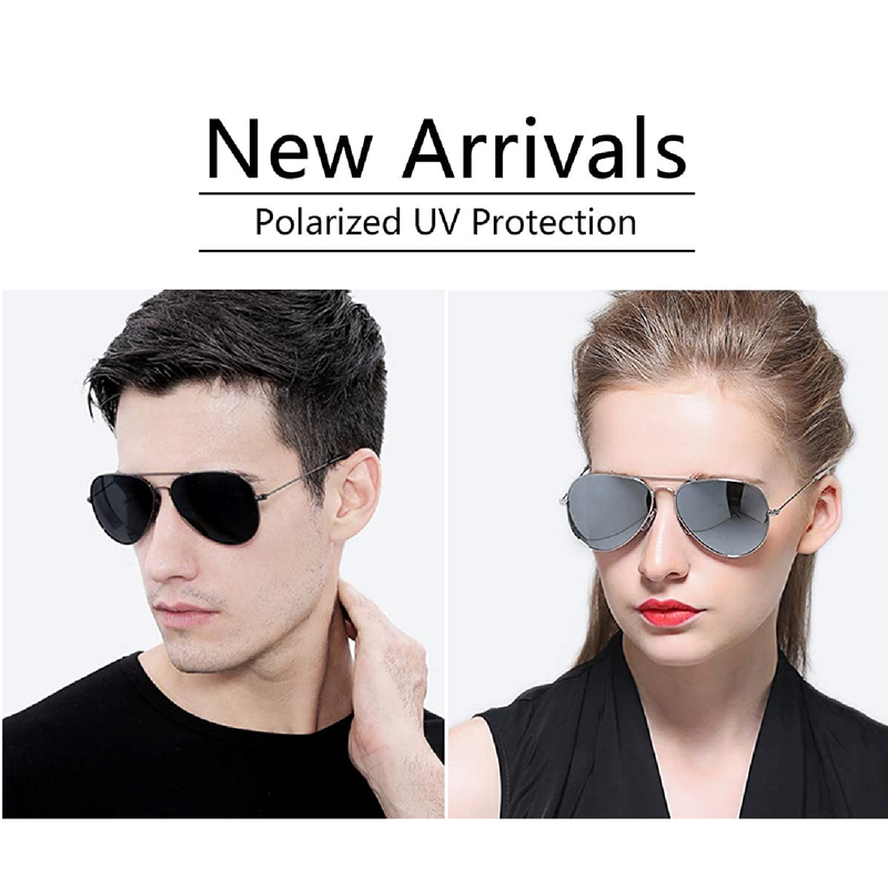 Ziwanule Polarized Aviator Sunglasses For Men | Woman