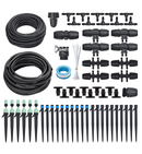 Zollea 100Ft Drip Irrigation Kit Garden Irrigation System