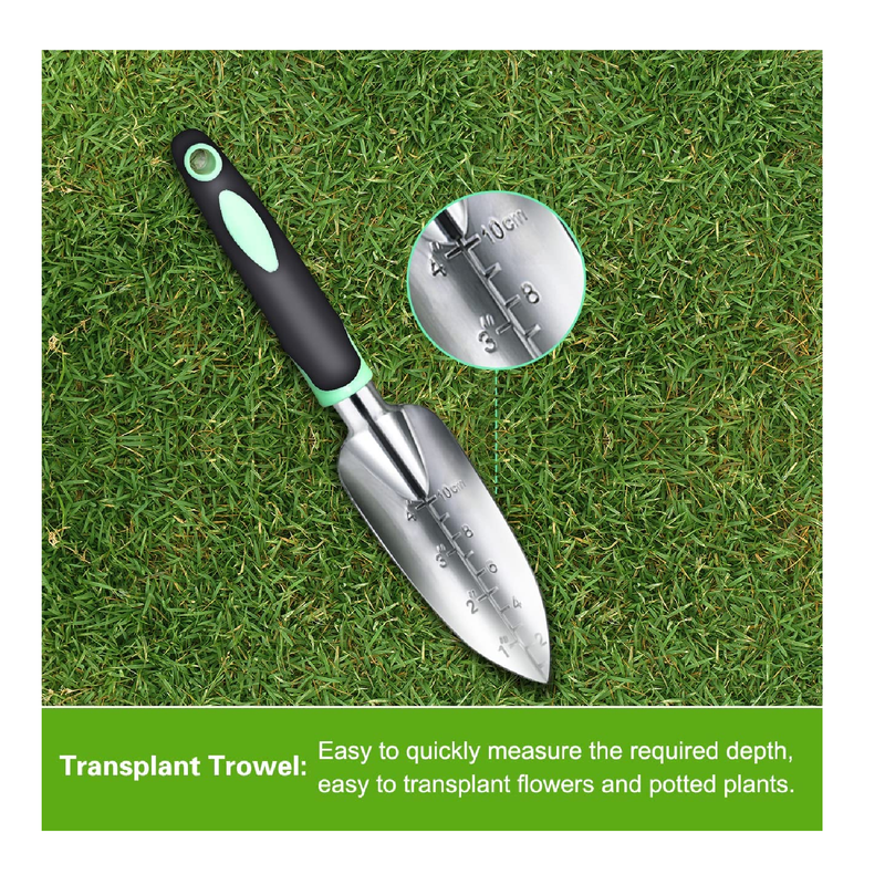  Zuzuan Garden Tool Set | 3 Pack Aluminum Heavy Duty Gardening Kit